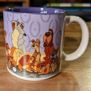 Disney - Lady and The Tramp Purple 12oz Coffee Mug